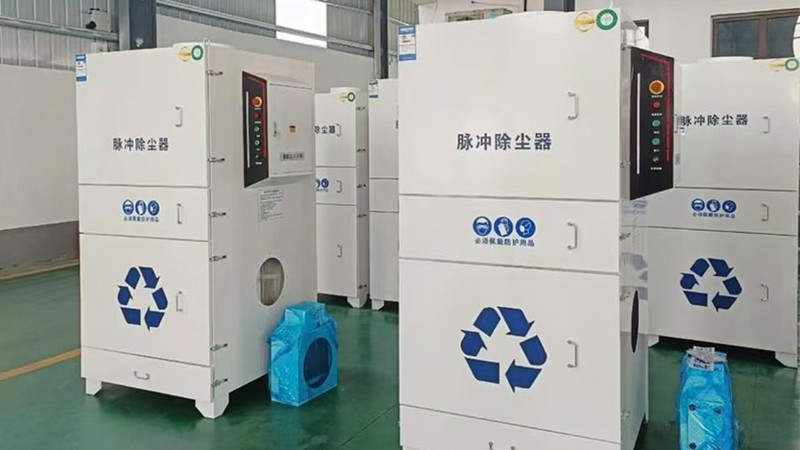 Equipo de eliminación de polvo grande